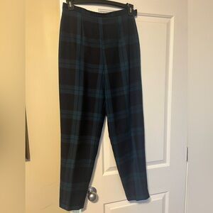 Vintage plaid pants